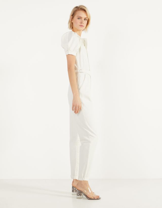 Mono largo estampado - Monos - Bershka Maroc