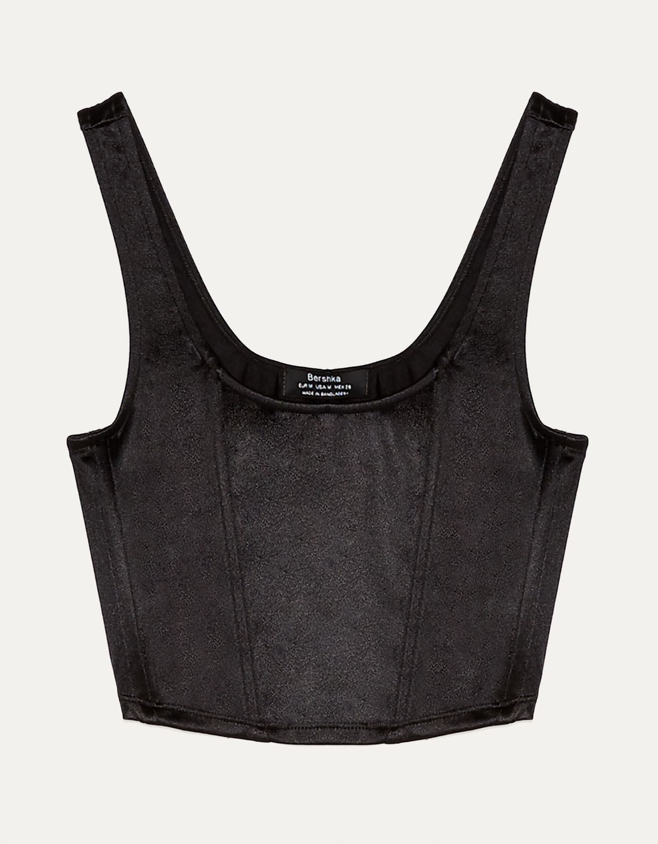 Bershka Saten crop fit top 6 Bershka Saten crop fit top 7