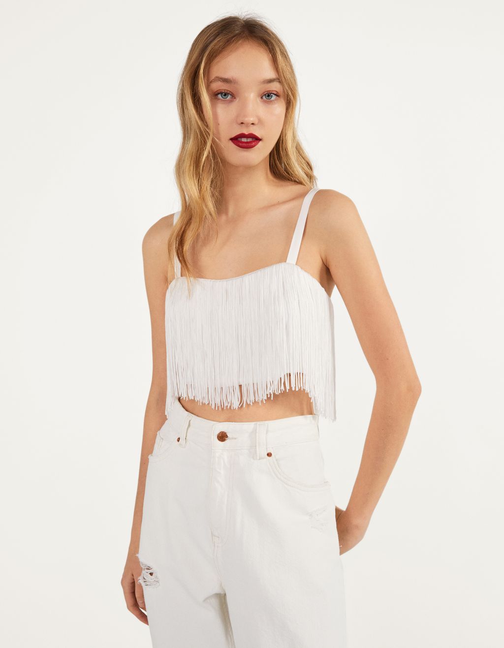 t shirt femme bershka
