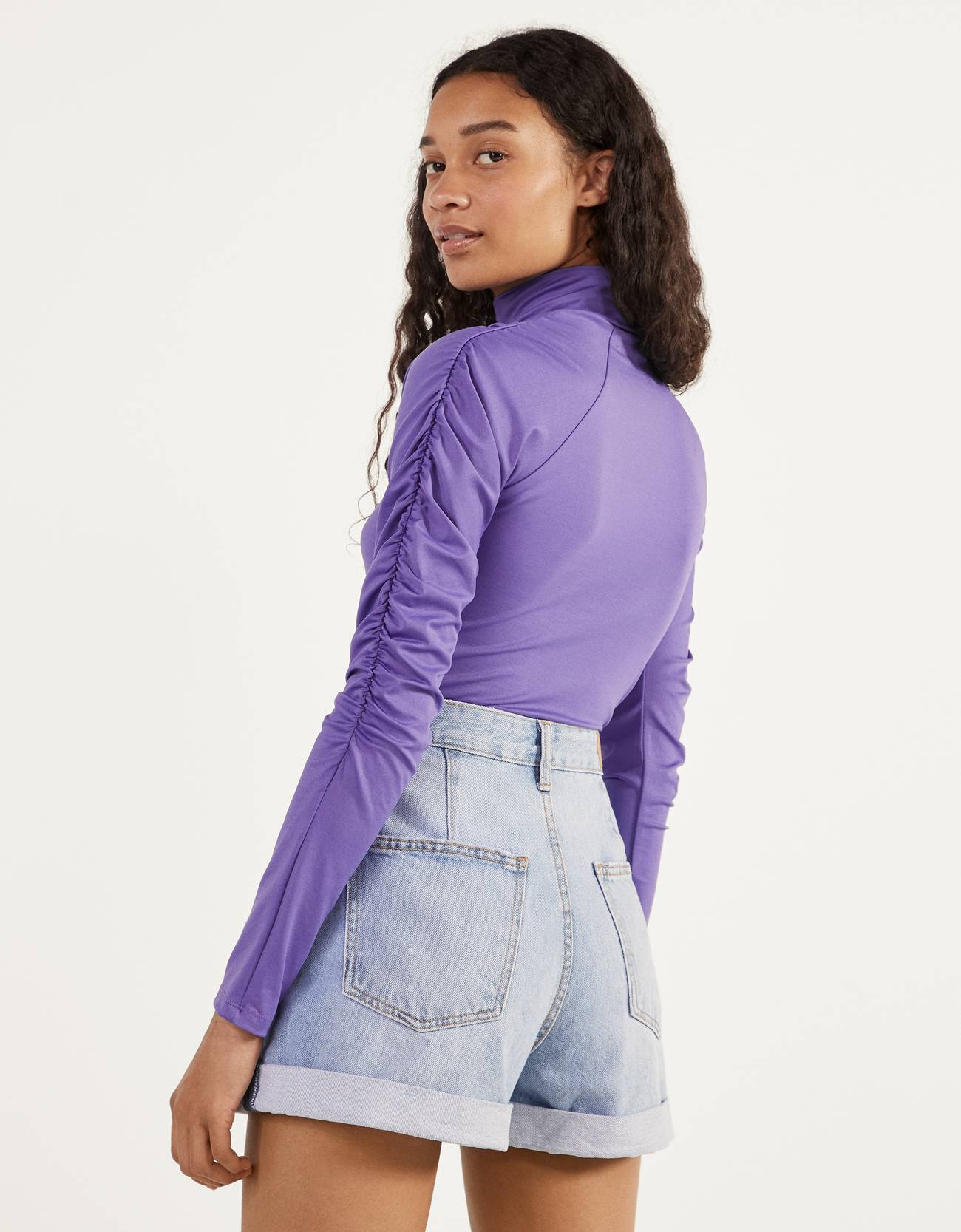 Bershka Uzun kollu drape body 10 Bershka Uzun kollu drape body 11