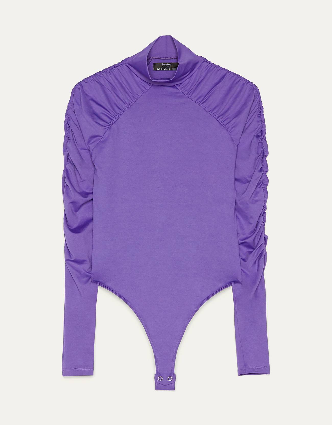 Bershka Uzun kollu drape body 4 Bershka Uzun kollu drape body 5