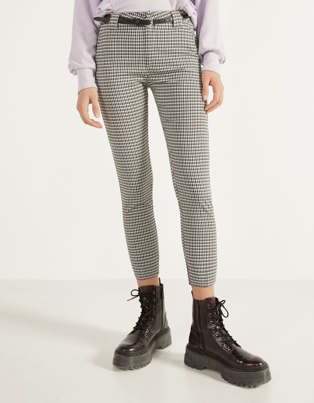 Skinny Pantalones Coleccion Mujer Bershka Espana
