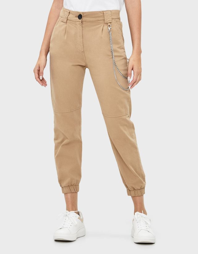 bershka utility joggers