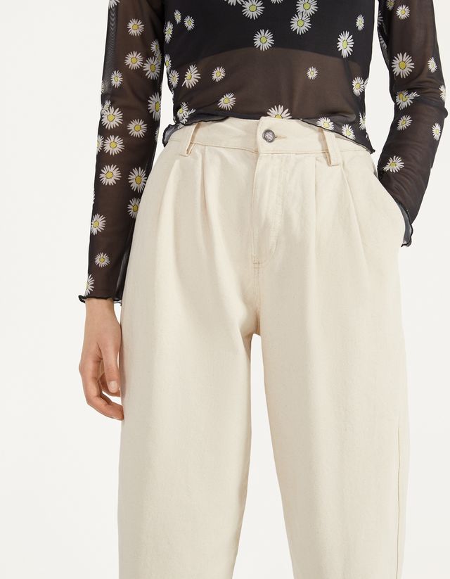 Slouchy trousers - null - Bershka 
