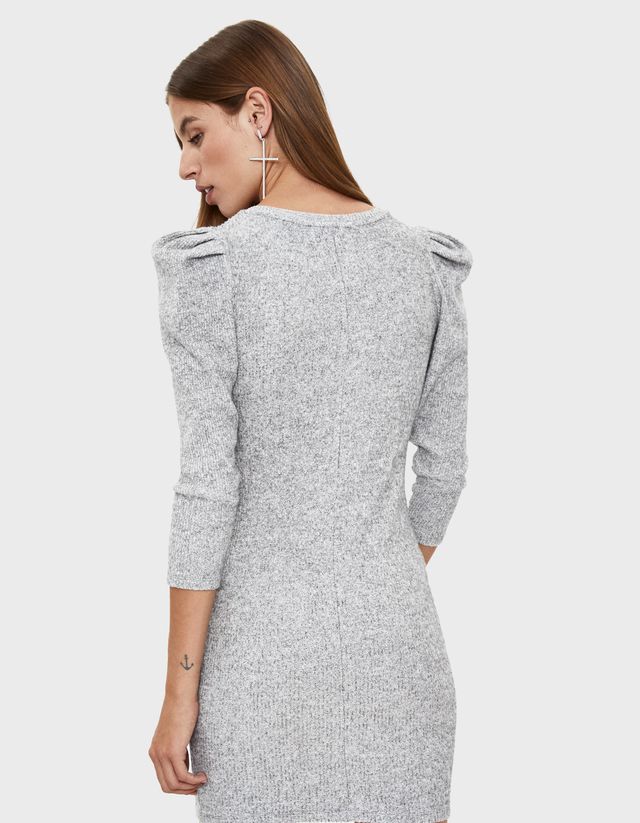 Puff sleeve dress 