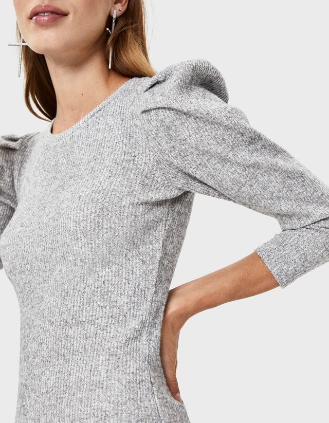 Puff sleeve dress 