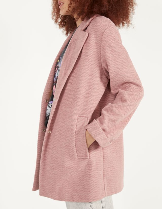 Straight fit coat - Knitwear 