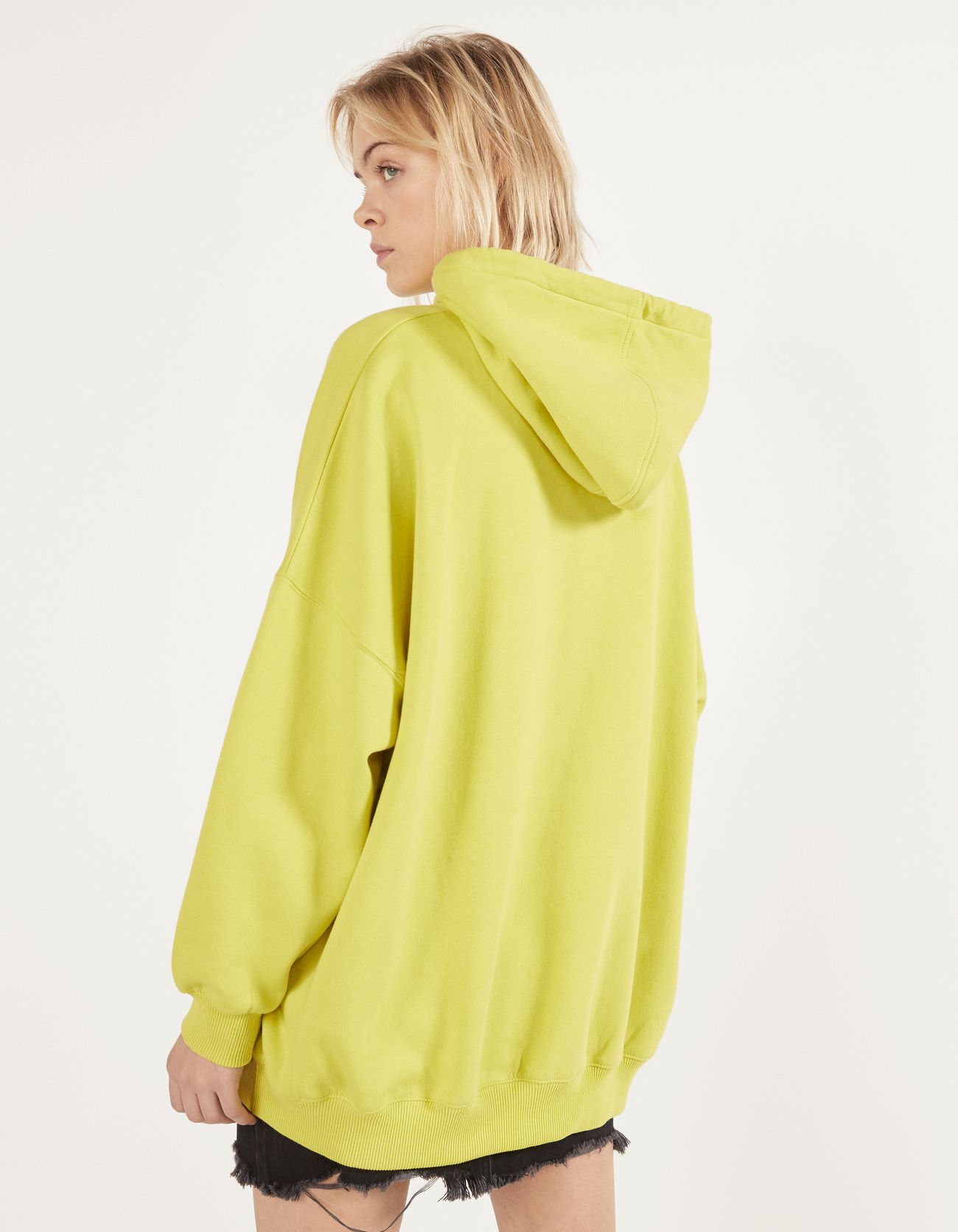 bershka oversized hoodie