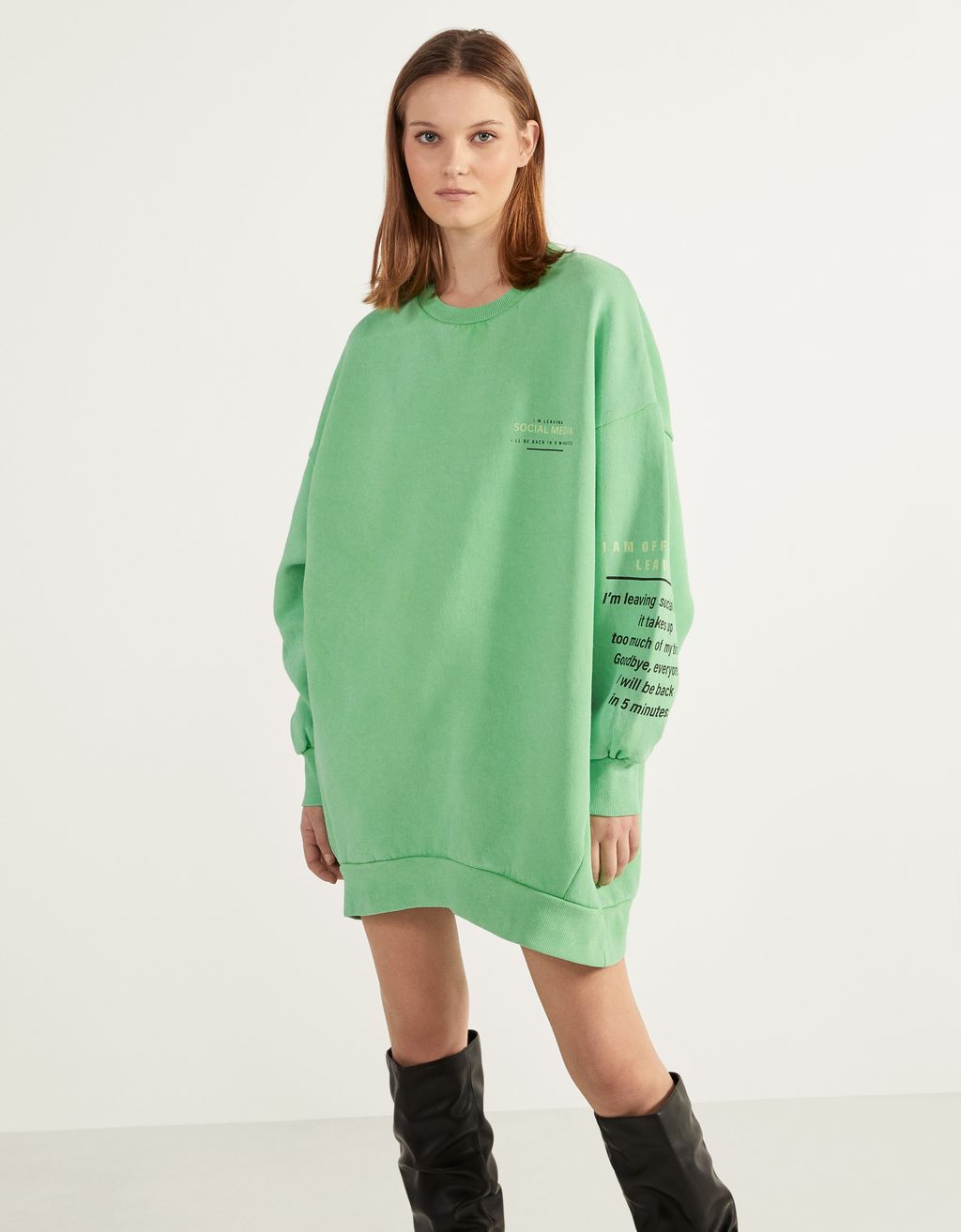 Gynaikeia Foyter Emprime Basic Kai Oversize Bershka