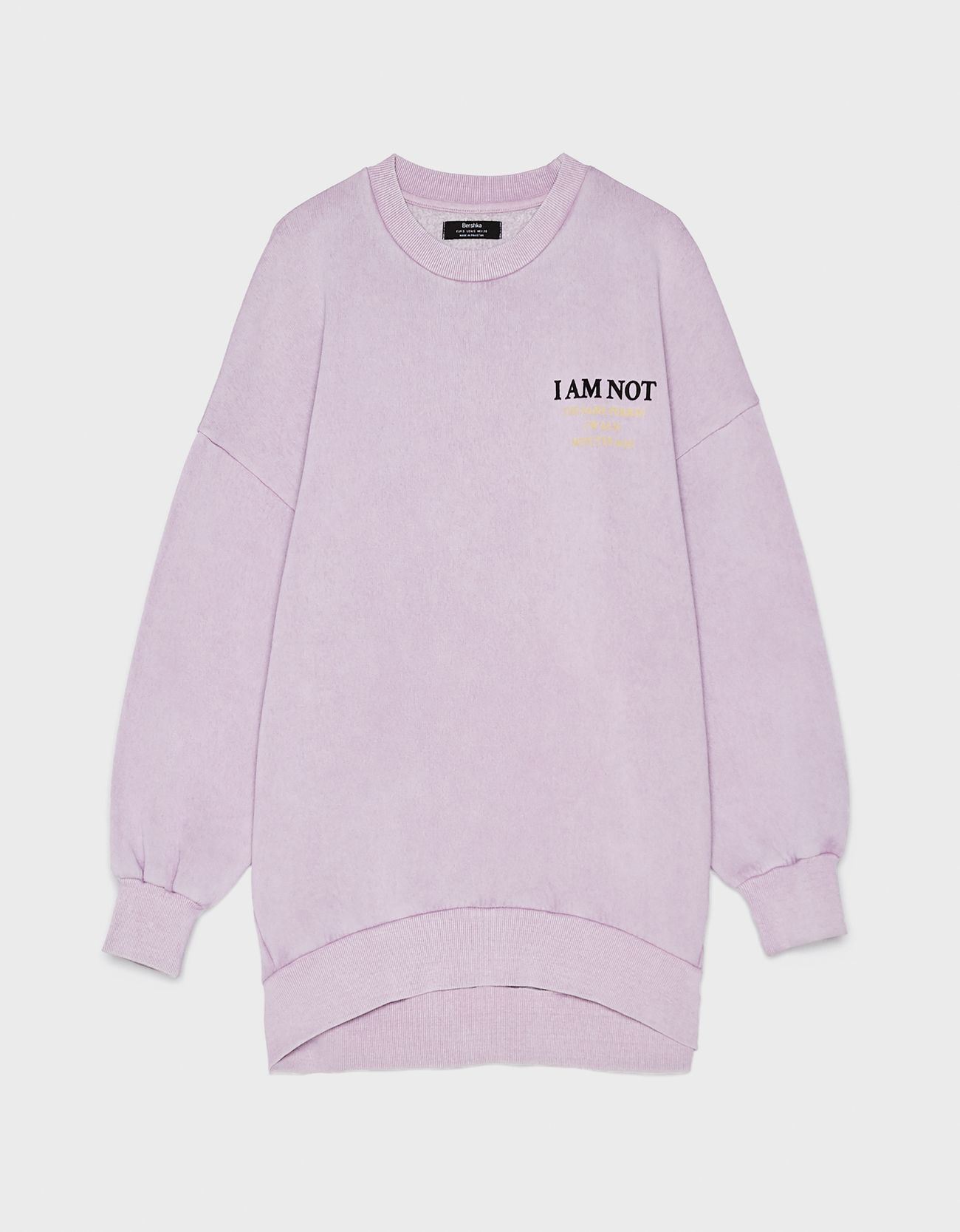 Bershka Baskılı soluk efektli sweatshirt 6 Bershka Baskılı soluk efektli sweatshirt 7