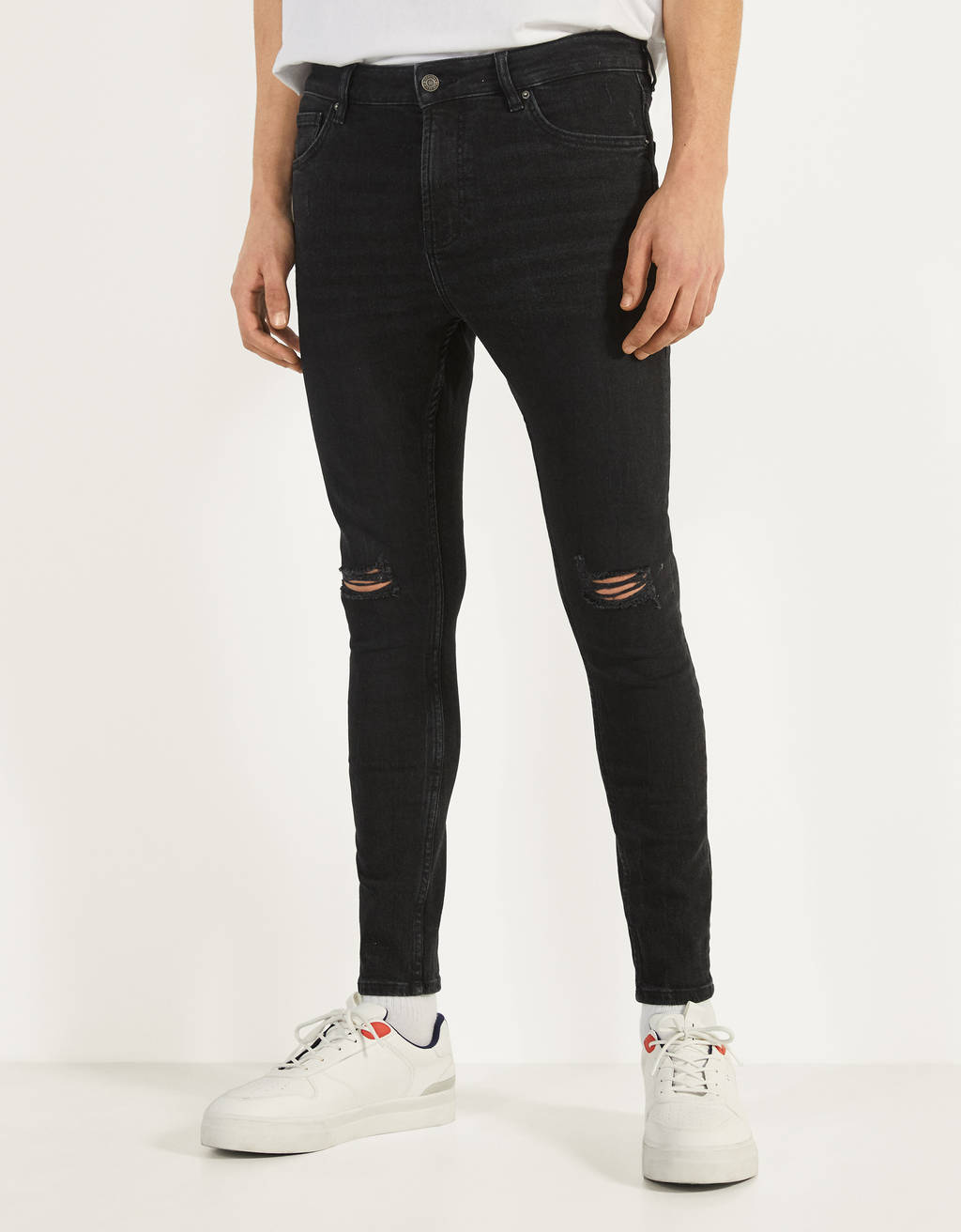 Super Skinny Jeans Null Bershka Dominican Republic