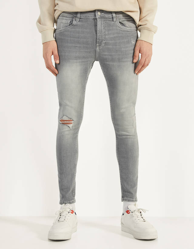 Super Skinny Jeans Null Bershka United Kingdom