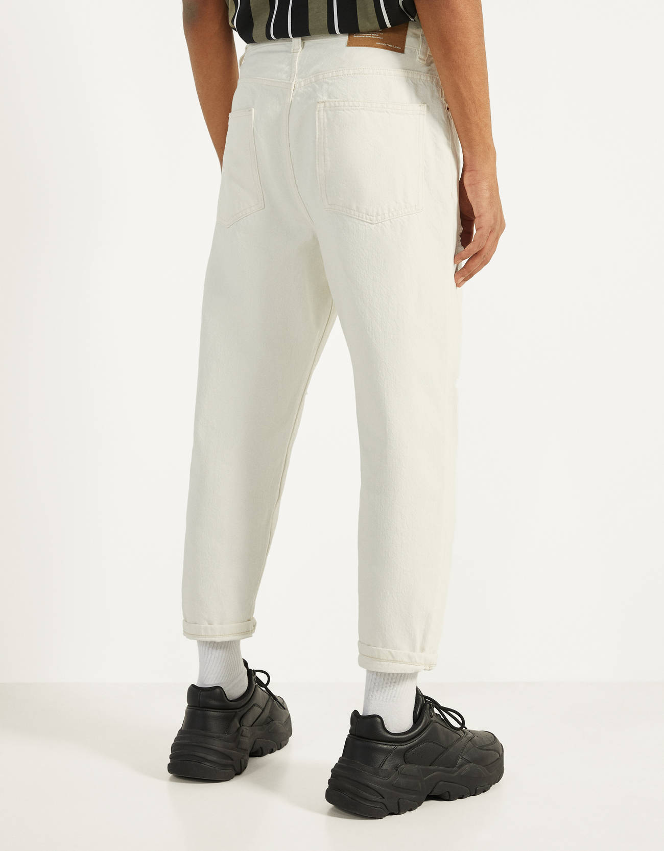 bershka loose fit jeans