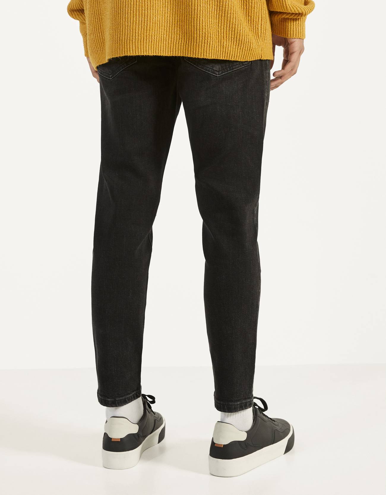 Bershka Yamalı skinny fit jean 10 Bershka Yamalı skinny fit jean 11