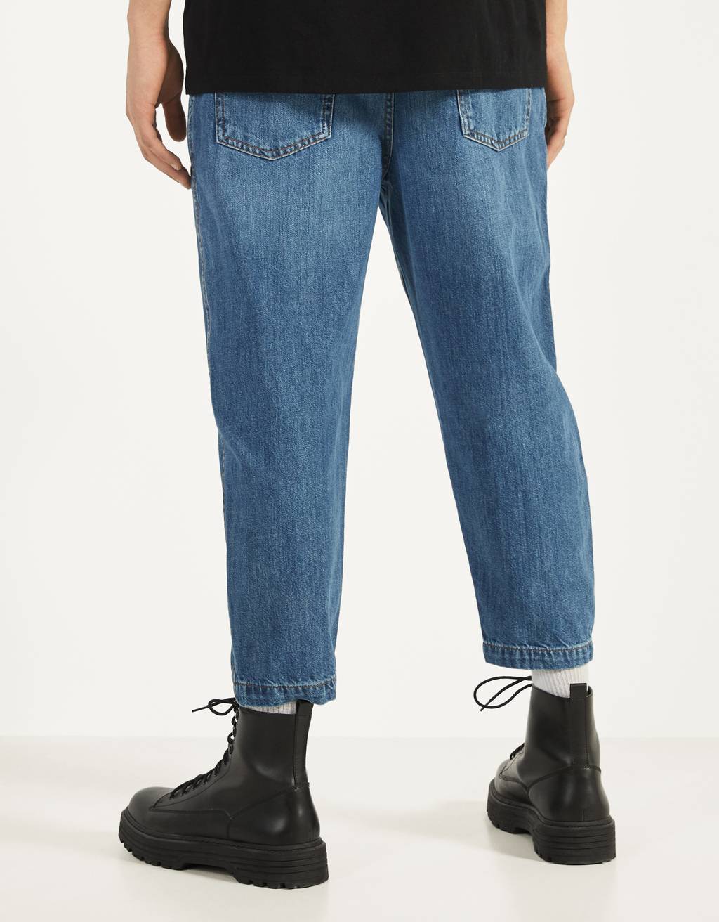 mens balloon fit jeans