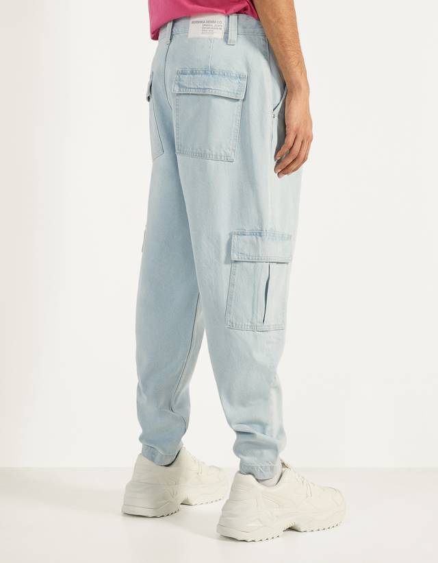 Balloon fit kargo jean