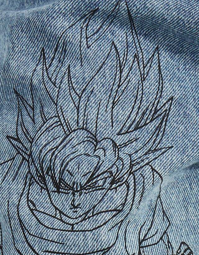 Dragon Ball Z x Bershka loose fit jeans - Jumpers - Bershka Italy