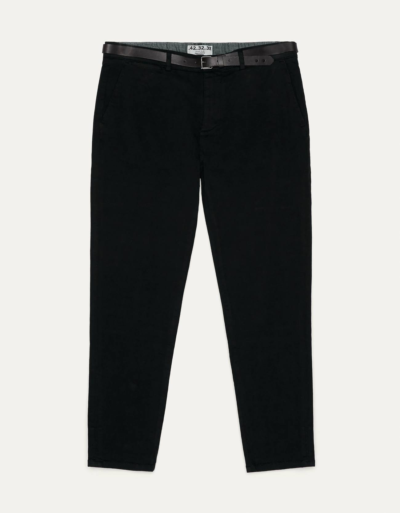 Bershka Kemerli slim fit chino pantolon 2 Bershka Kemerli slim fit chino pantolon 3
