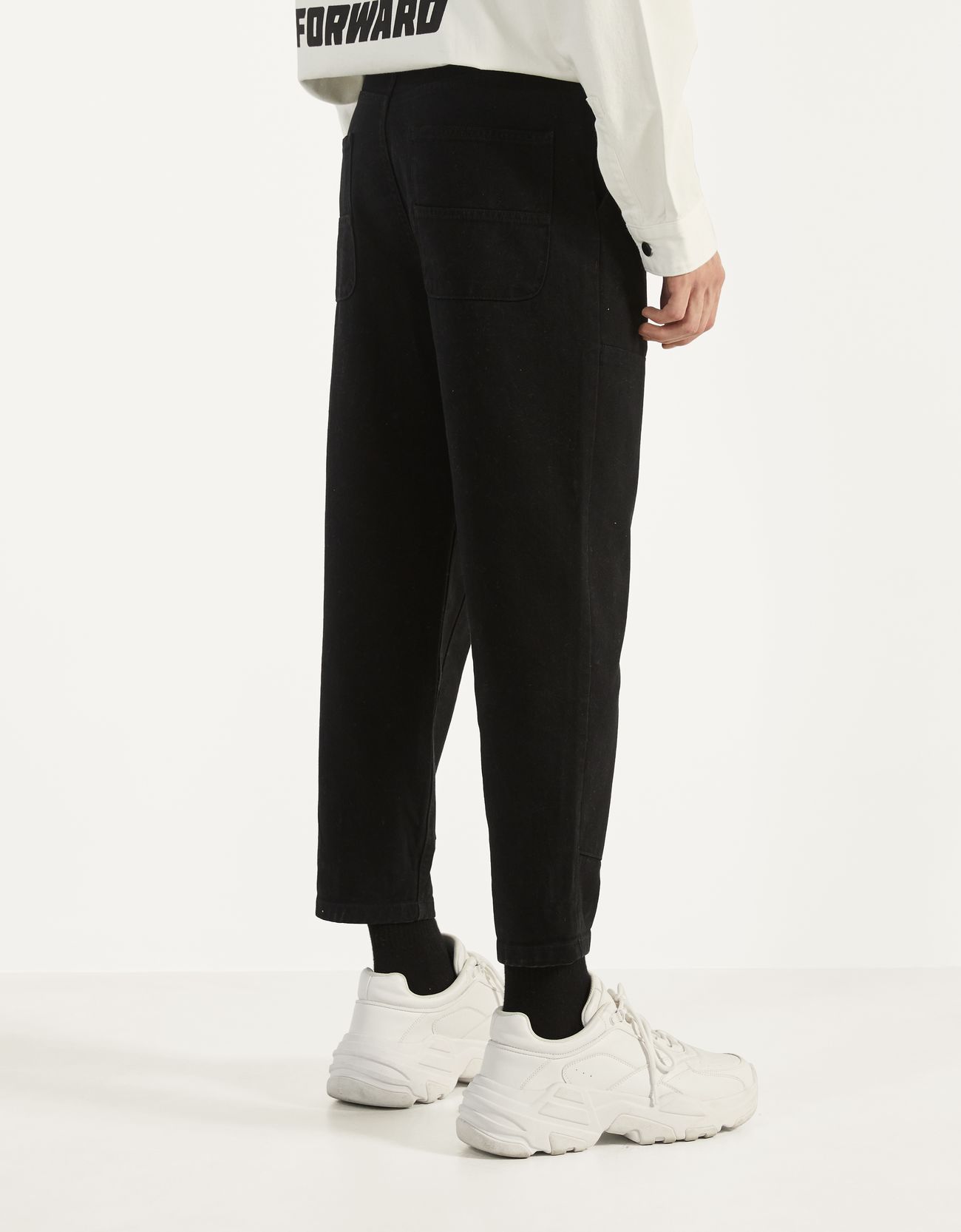 Bershka Bol kesim pantolon 0 Bershka Bol kesim pantolon 1