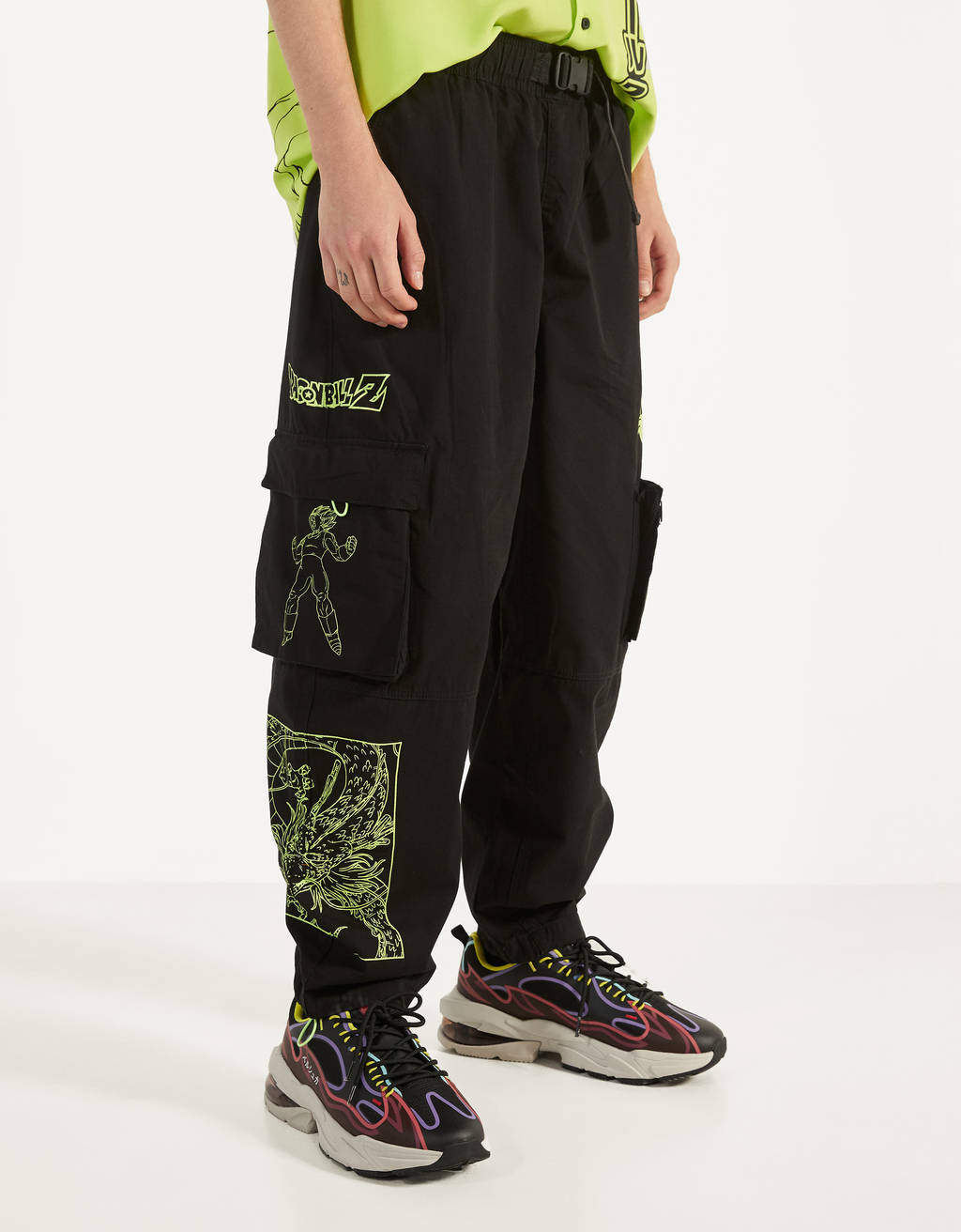 Dragon Ball Z x Bershka cargo trousers - null - Bershka Andorra