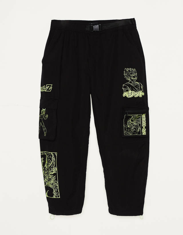 Pantalon cargo Dragon Ball Z x Bershka - null - Bershka Andorra