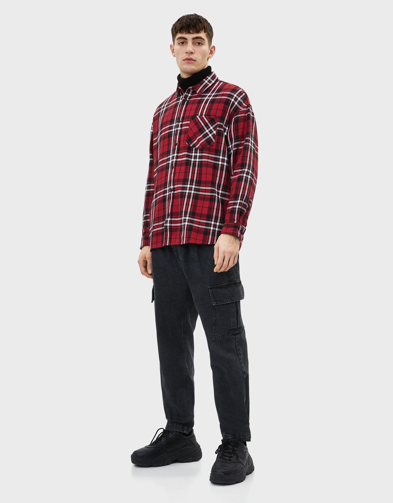 Bershka Kareli gömlek 6 Bershka Kareli gömlek 7
