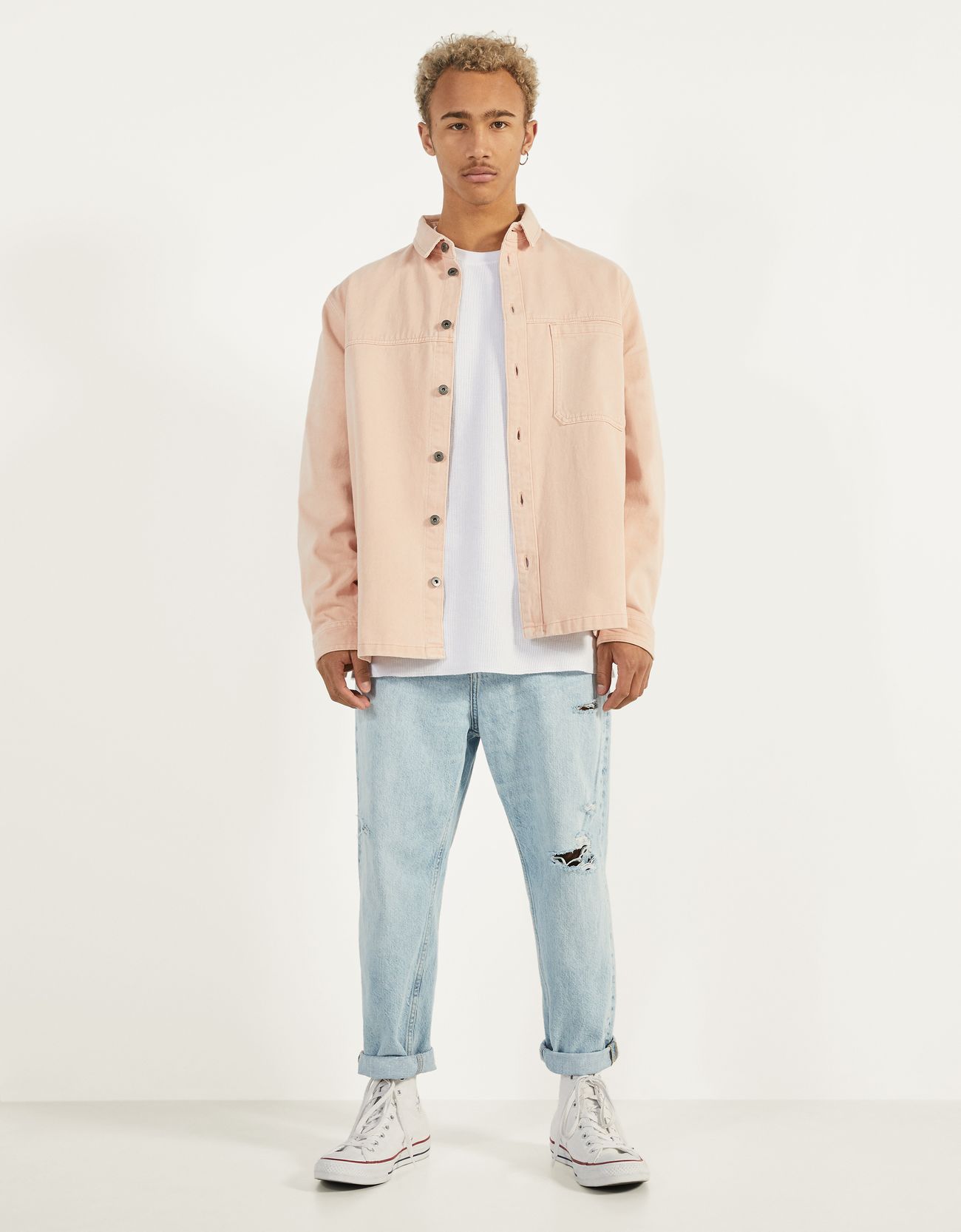 Bershka Pamuklu ince ceket 6 Bershka Pamuklu ince ceket 7