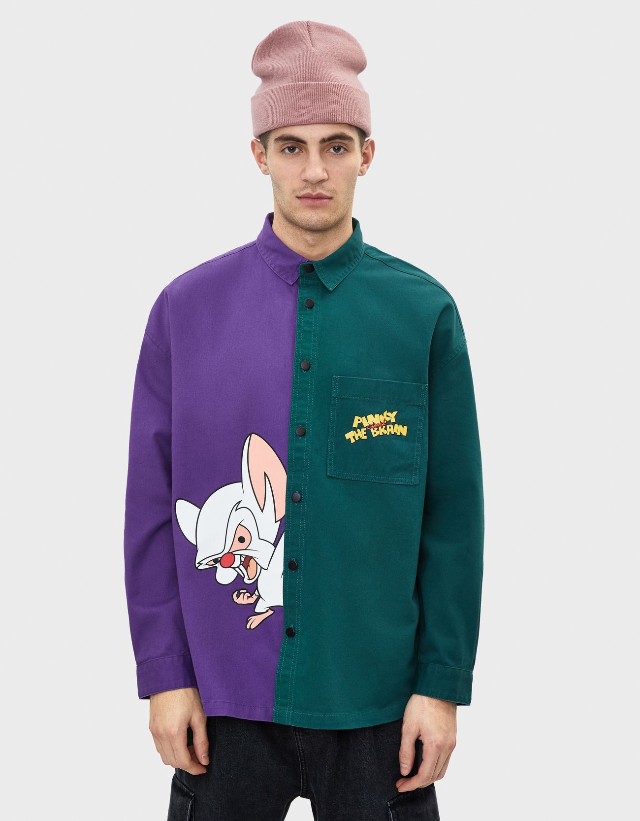 ピンキー ブレイン シャツジャケット ジャケット Bershka Japan ピンキー ブレイン シャツジャケット ジャケット Bershka Japan