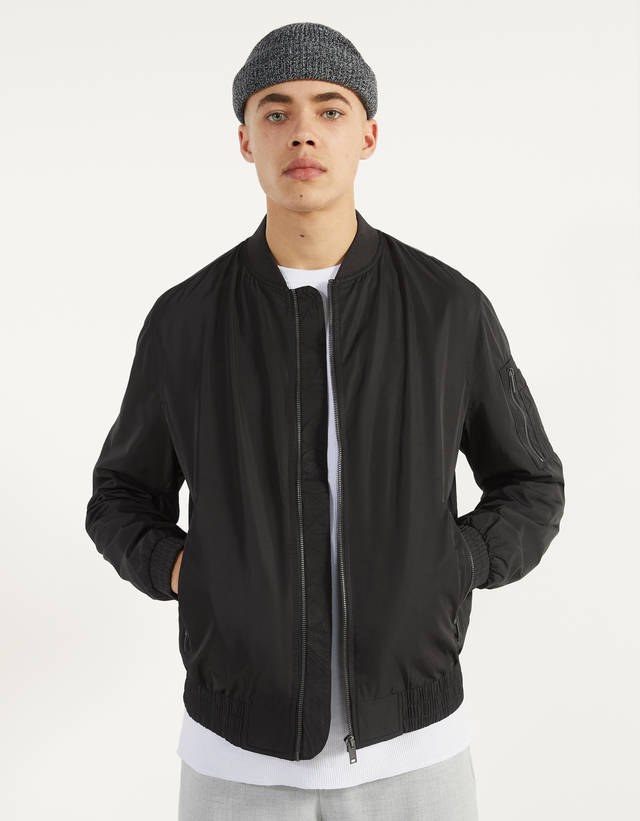 bershka flash padded jacket