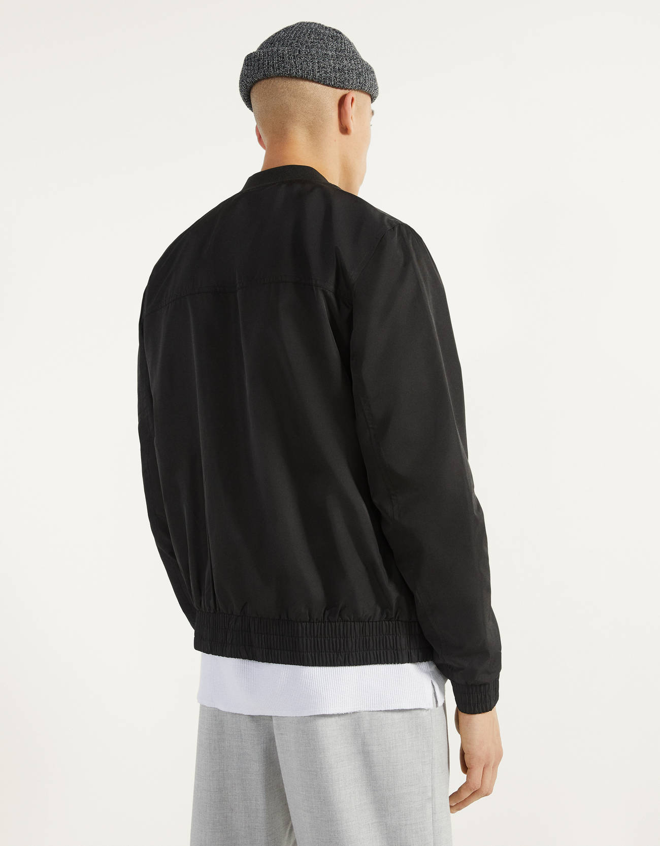 Bershka İnce bomber ceket 0 Bershka İnce bomber ceket 1
