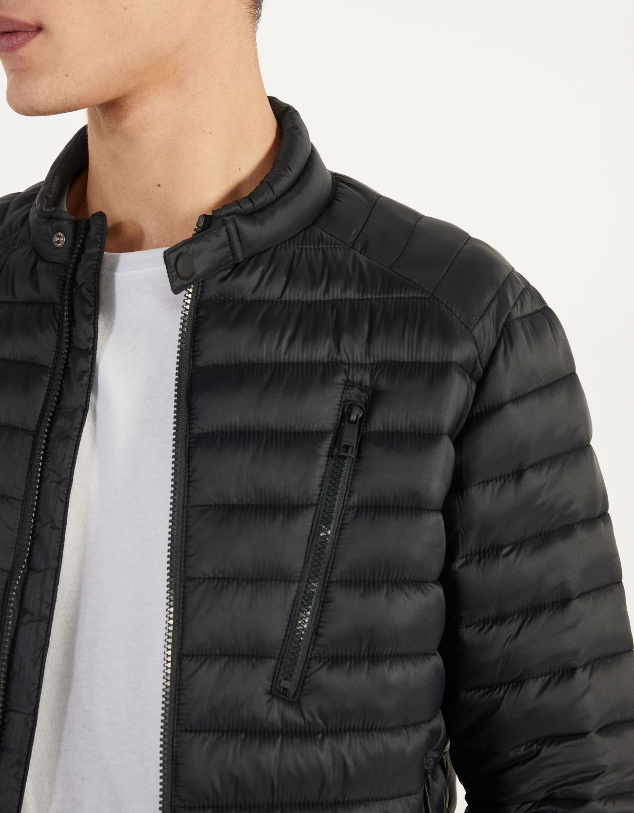 Bershka Hafif şişme mont 2 Bershka Hafif şişme mont 3