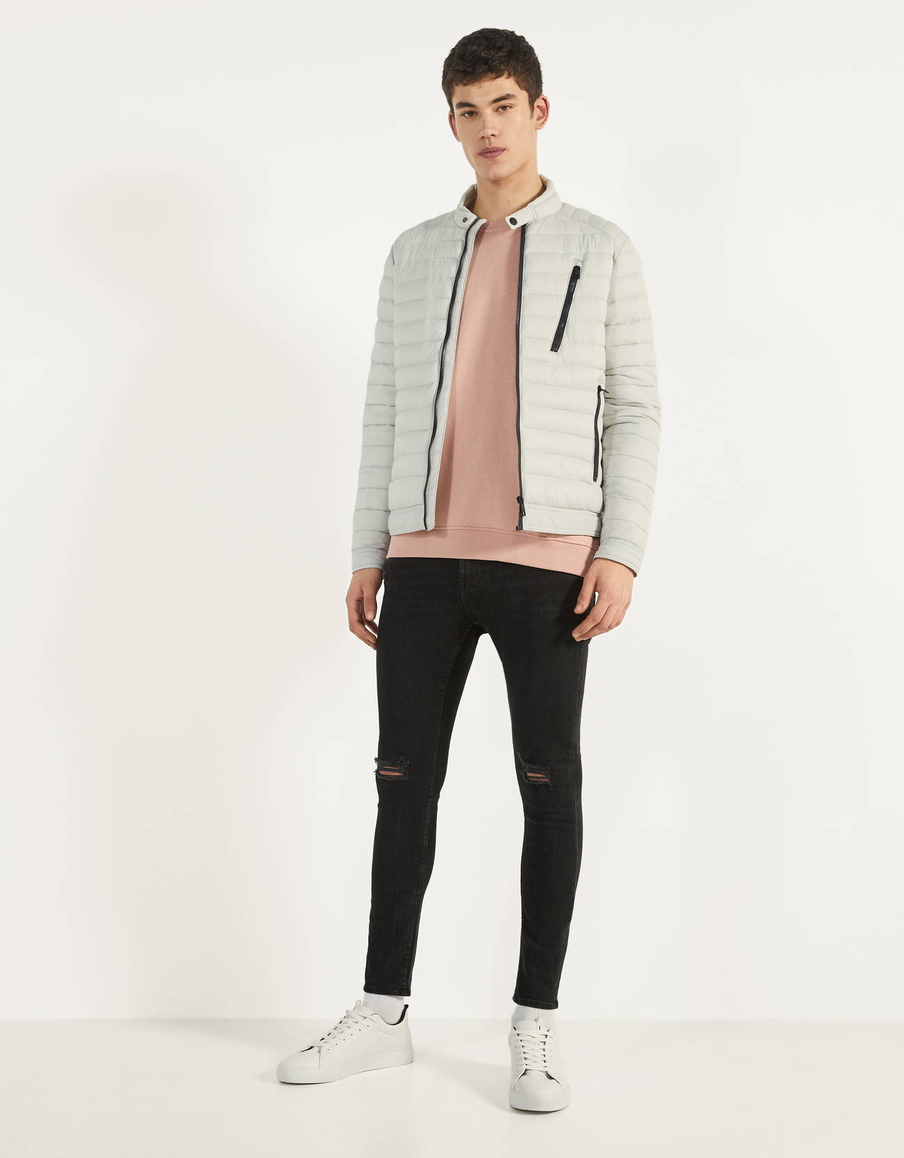 Bershka Hafif şişme mont 4 Bershka Hafif şişme mont 5