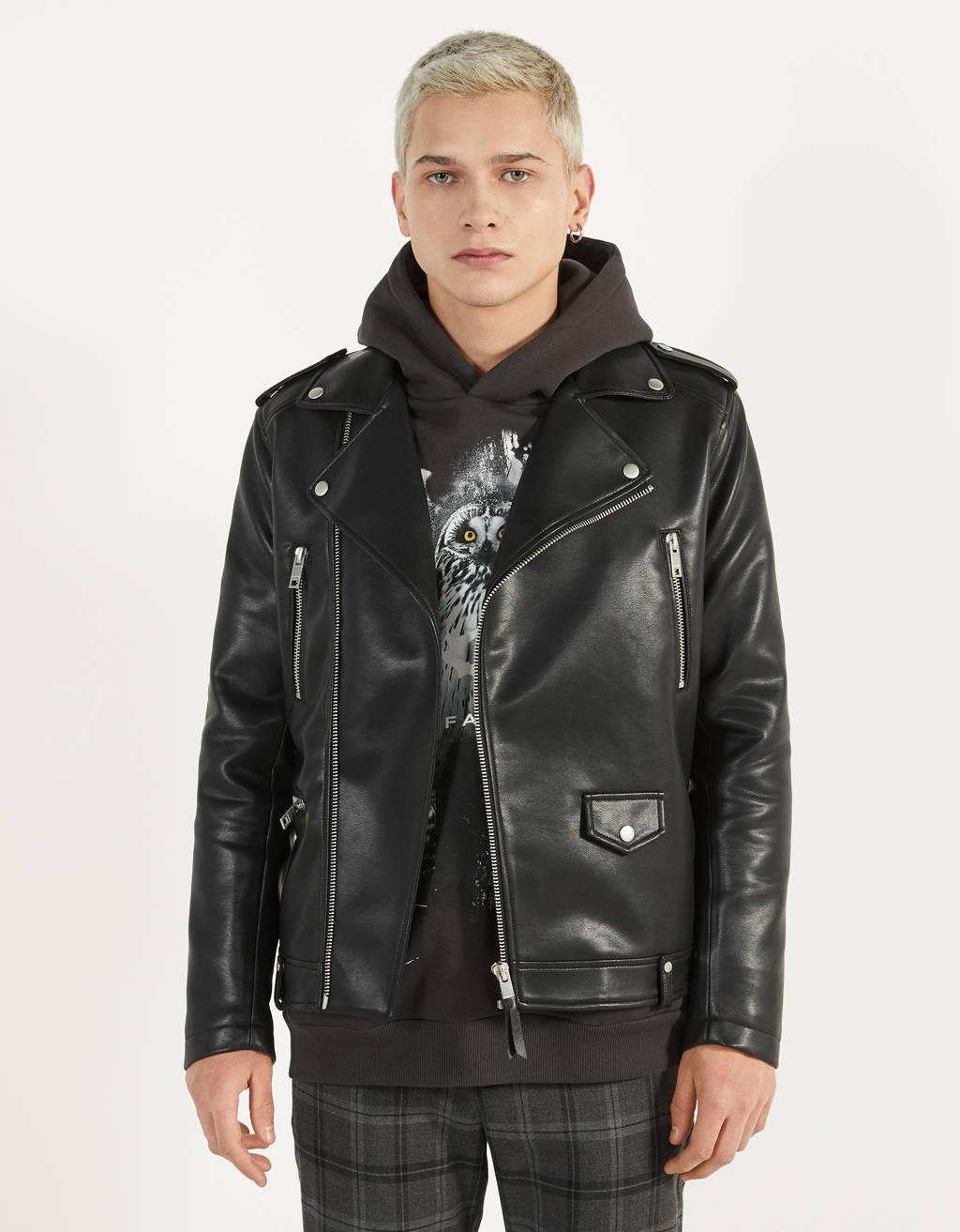 The Best Men's Leather Biker Jackets Under £180 - VanityForbes