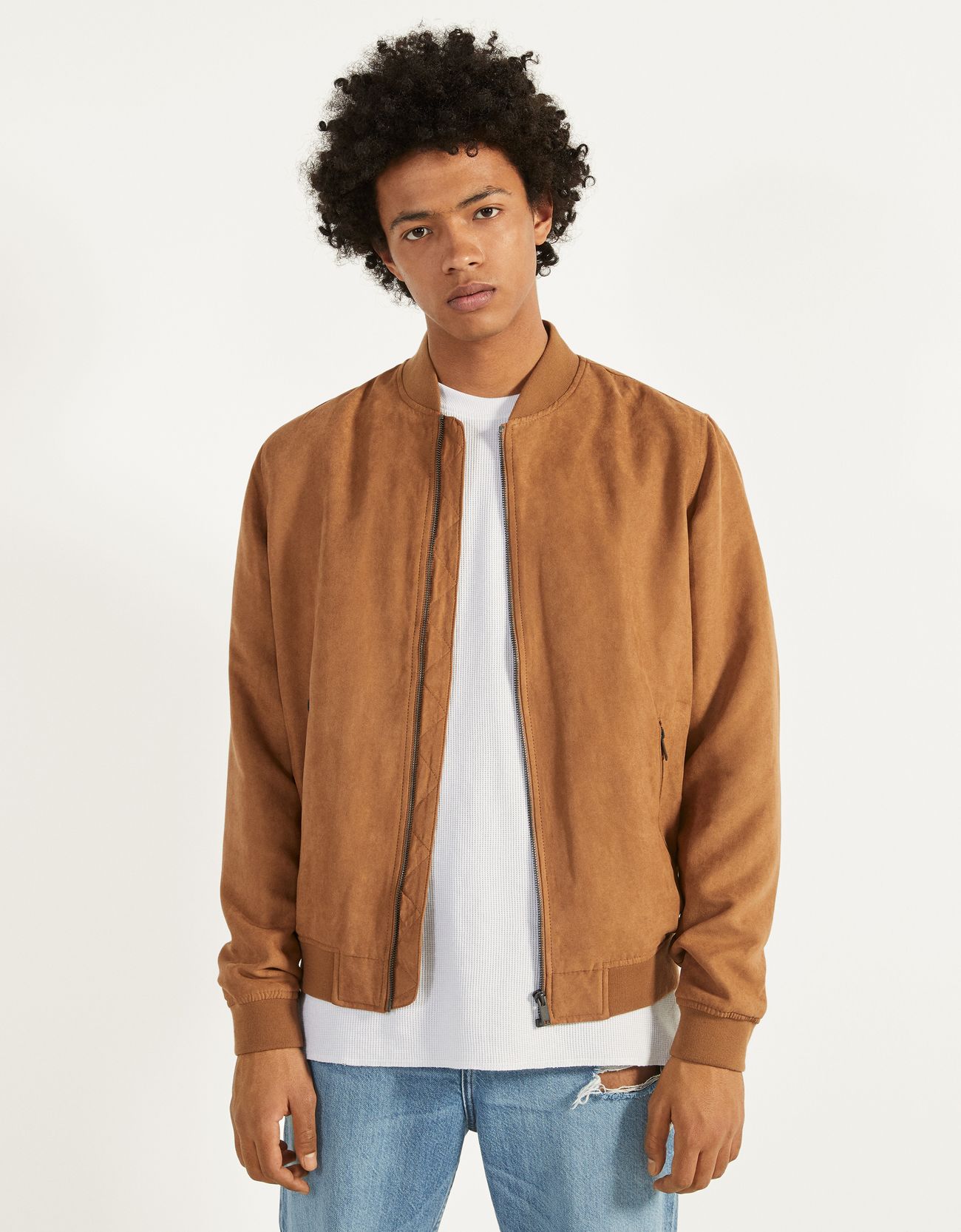 baseball jacket bershka