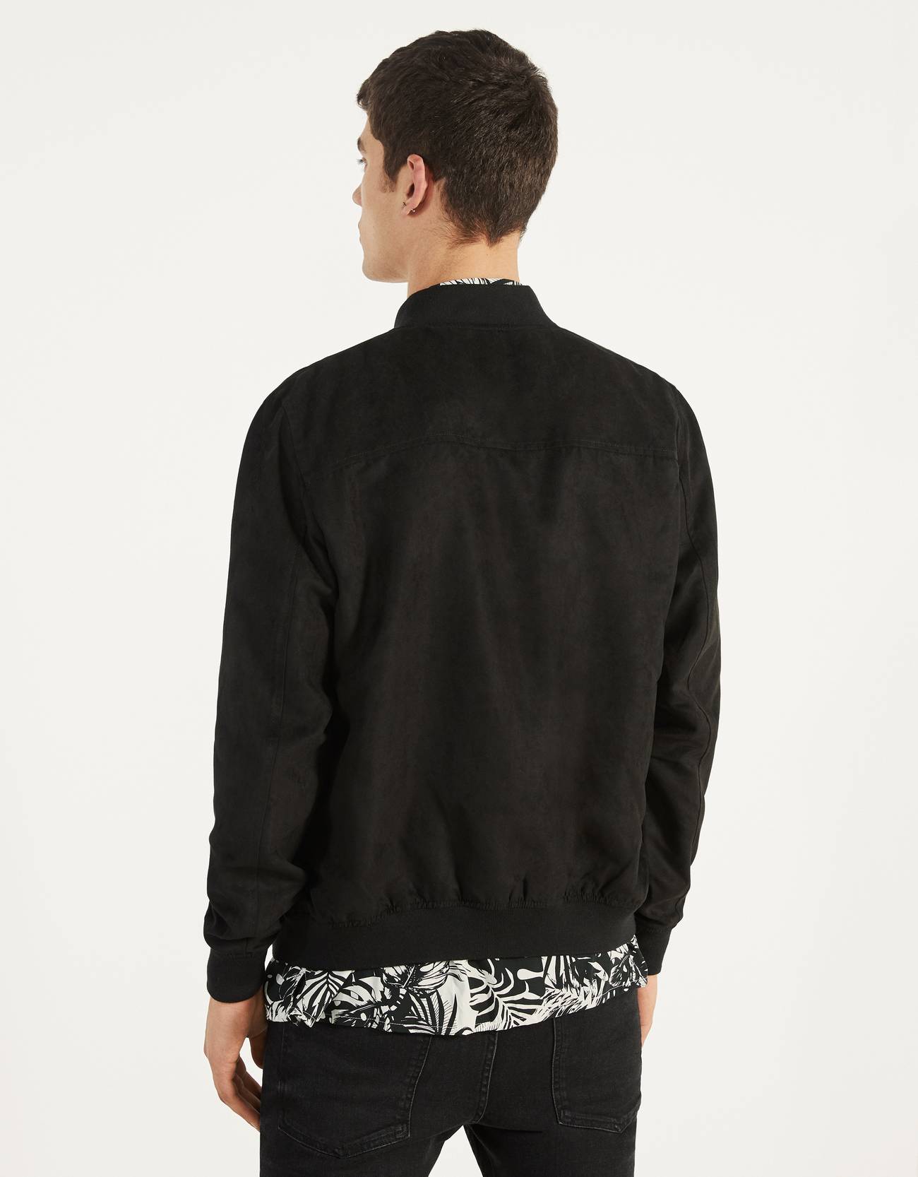 Bershka Süet bomber ceket 8 Bershka Süet bomber ceket 9