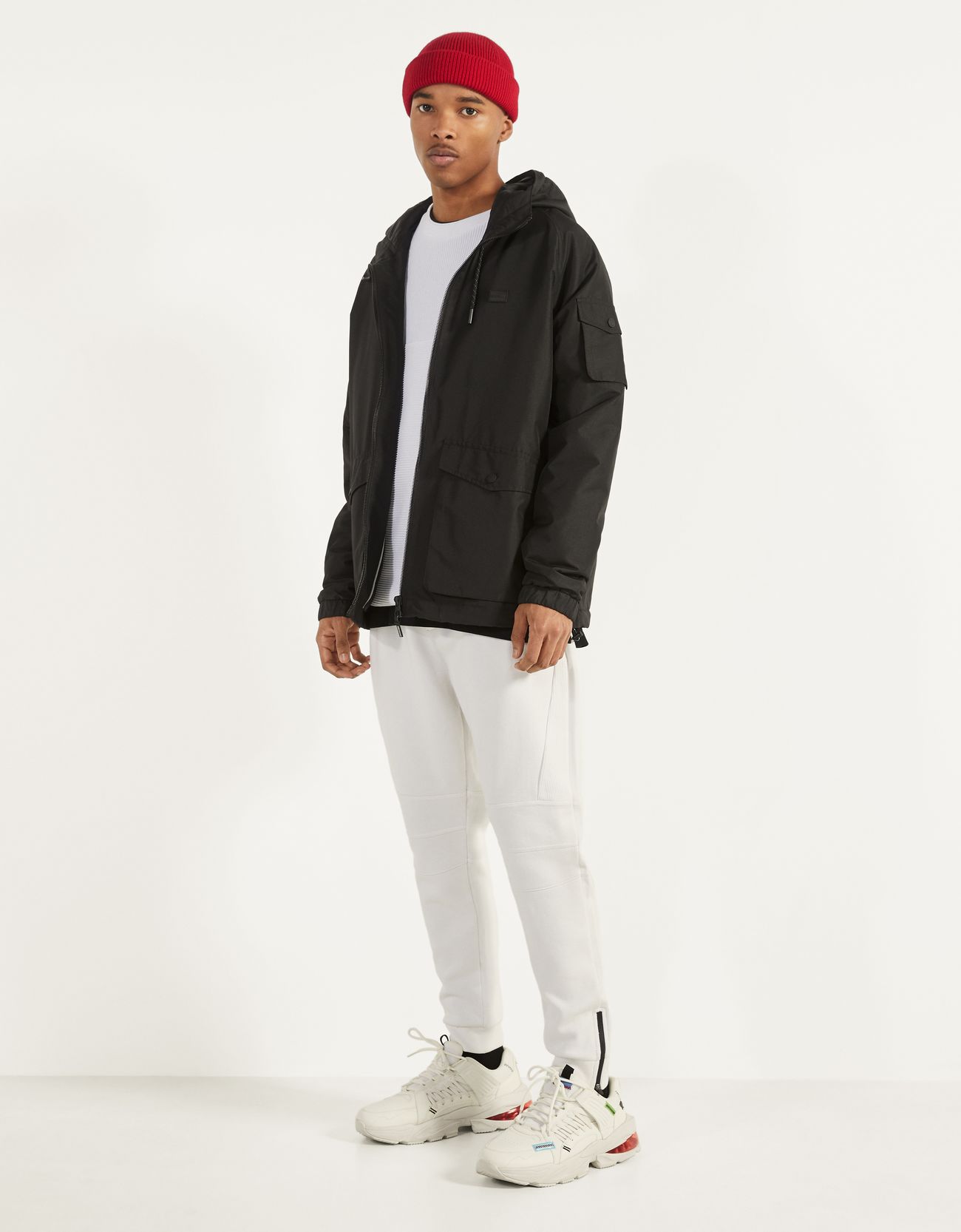 Bershka Kapüşonlu teknik parka 6 Bershka Kapüşonlu teknik parka 7