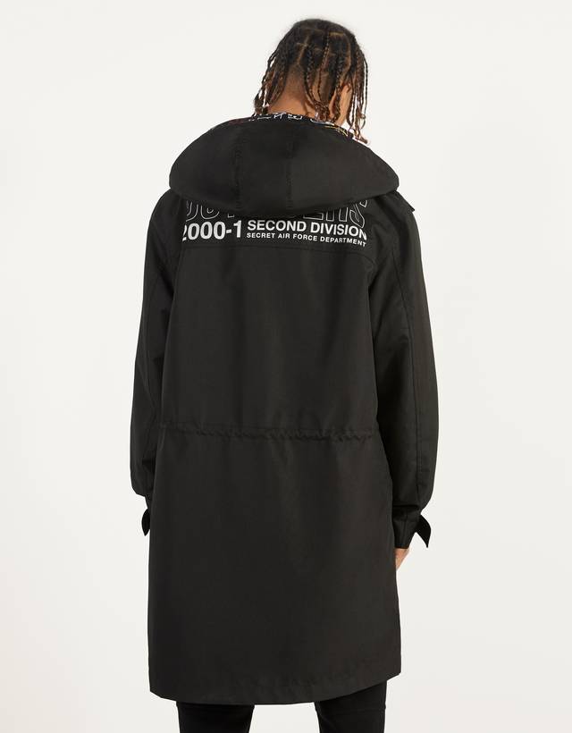 lightweight parka coat