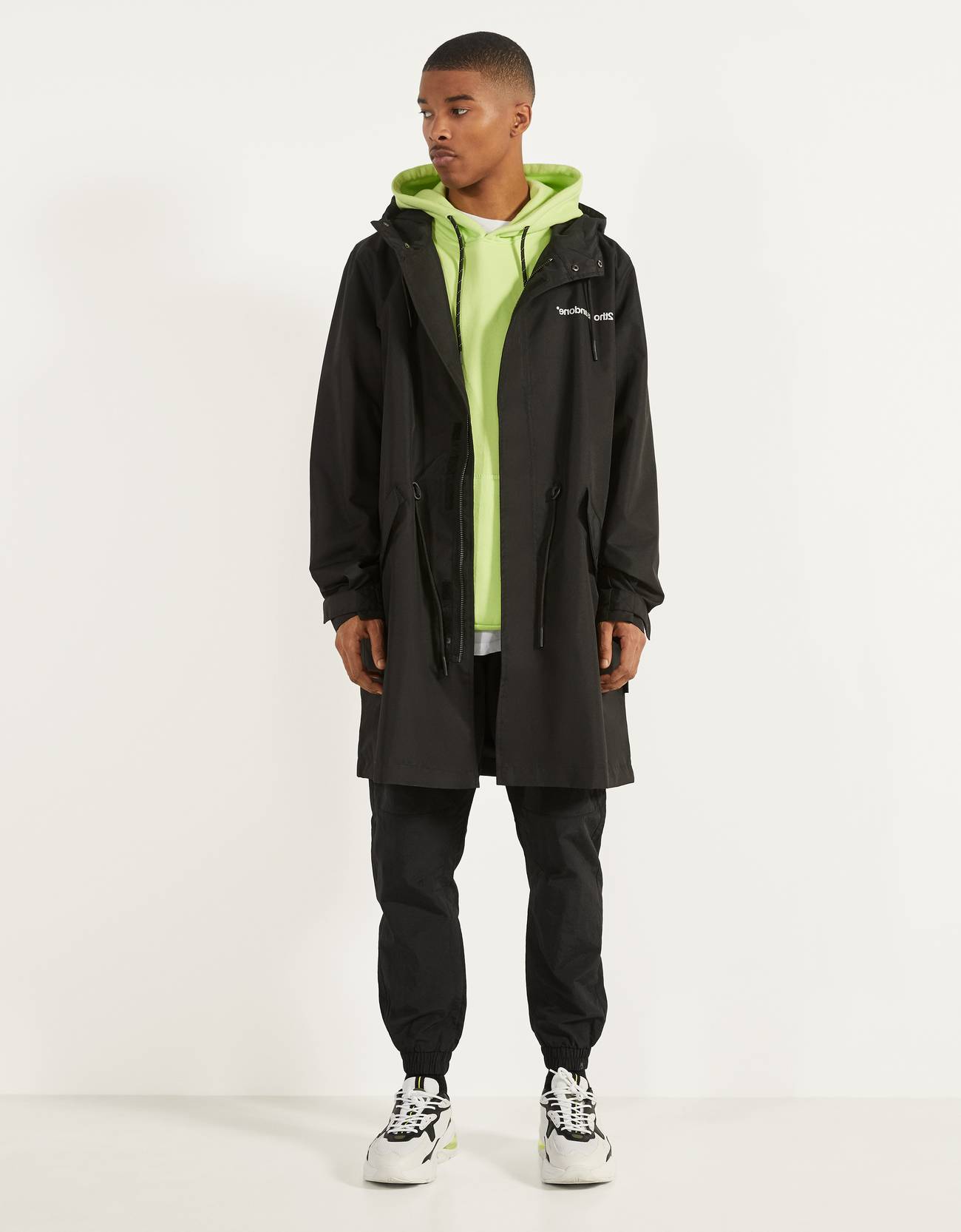 Bershka Hafif naylon parka 4 Bershka Hafif naylon parka 5