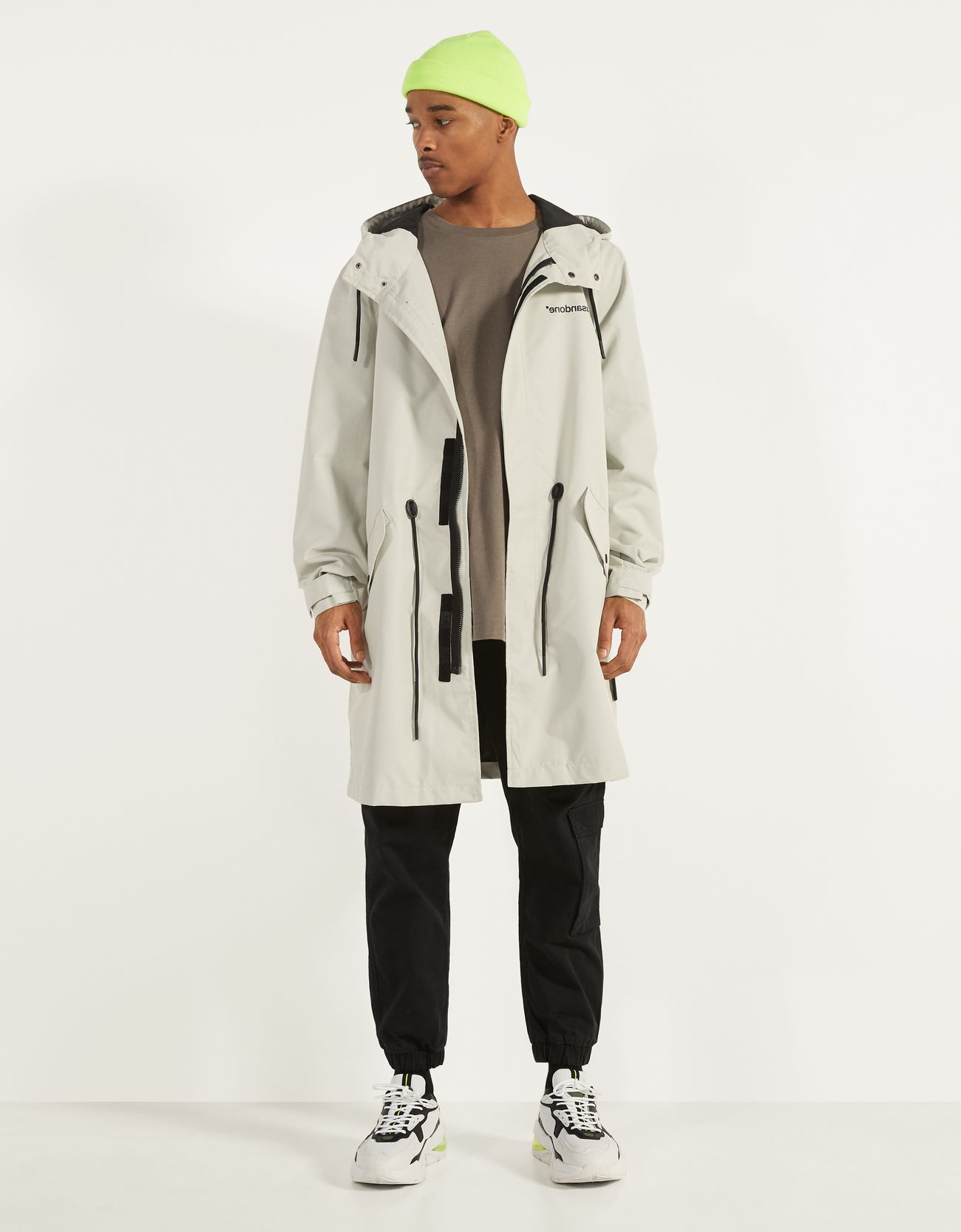 Bershka Hafif naylon parka 2 Bershka Hafif naylon parka 3