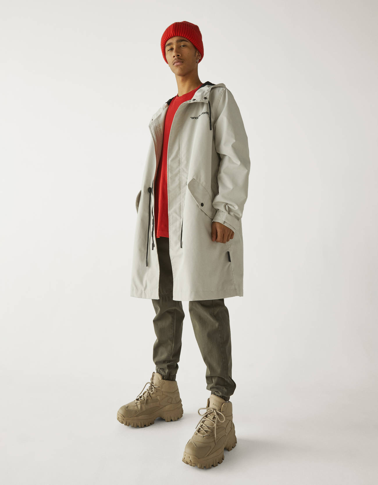 Bershka Hafif naylon parka 8 Bershka Hafif naylon parka 9