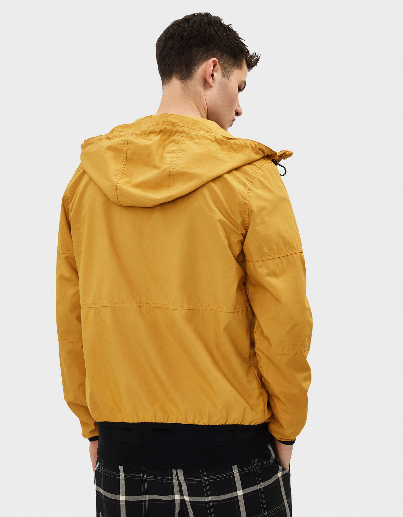 Bershka Kapüşonlu pamuklu şişme mont 0 Bershka Kapüşonlu pamuklu şişme mont 1