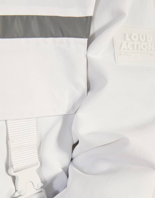 bershka white jacket