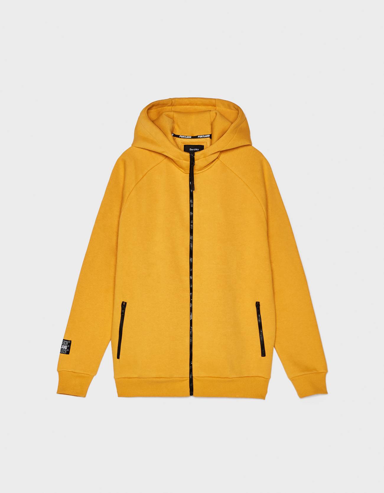 Bershka Kapüşonlu baskılı sweatshirt 2 Bershka Kapüşonlu baskılı sweatshirt 3