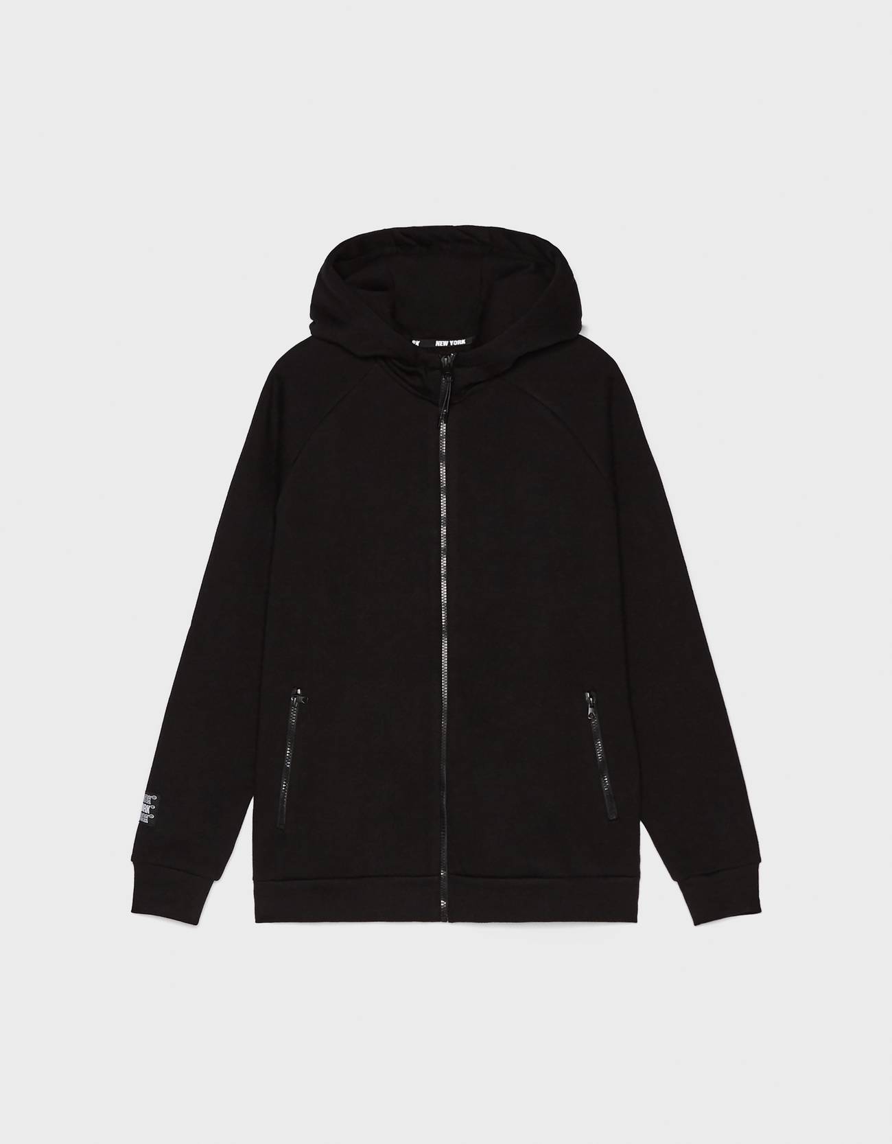 Bershka Kapüşonlu baskılı sweatshirt 2 Bershka Kapüşonlu baskılı sweatshirt 3