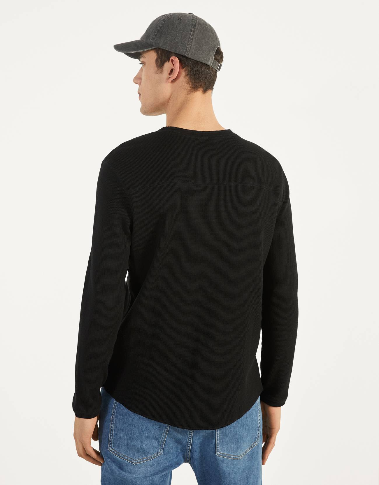 Bershka Bisiklet yaka kazak 0 Bershka Bisiklet yaka kazak 1