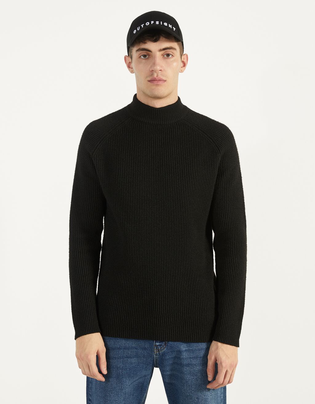 high polo neck sweaters