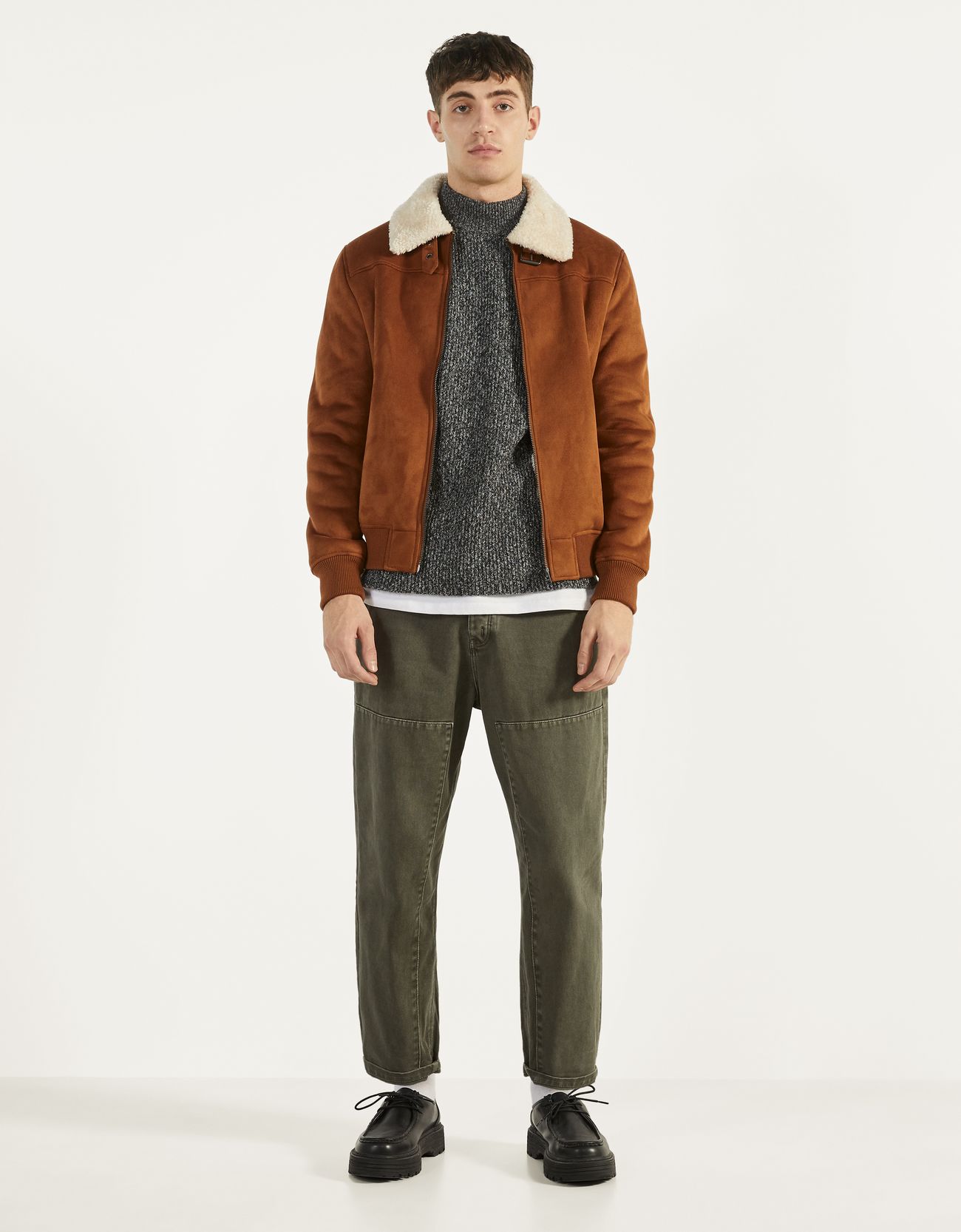Bershka Balıkçı yaka kazak 6 Bershka Balıkçı yaka kazak 7