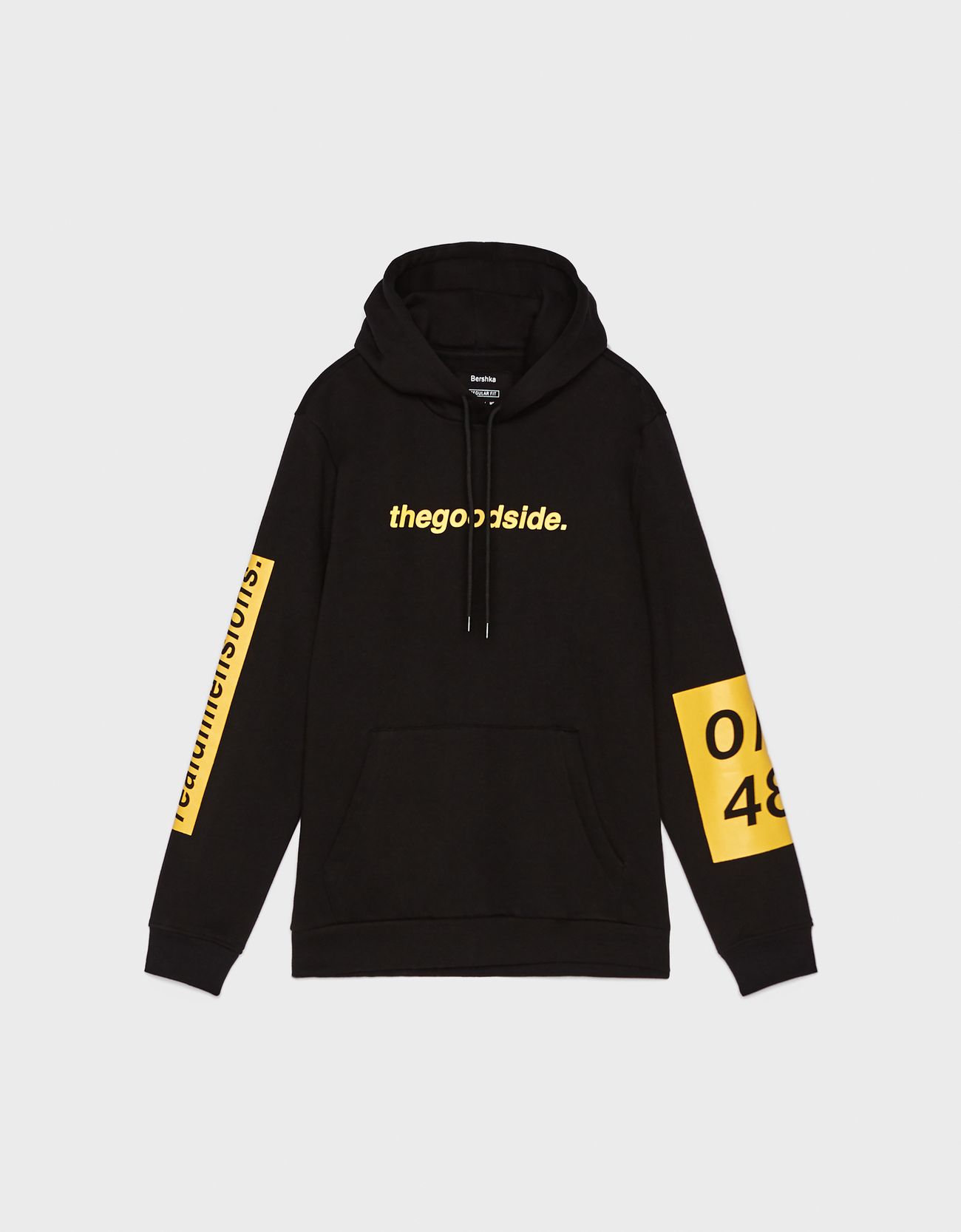 Bershka Desenli kapüşonlu sweatshirt 2 Bershka Desenli kapüşonlu sweatshirt 3