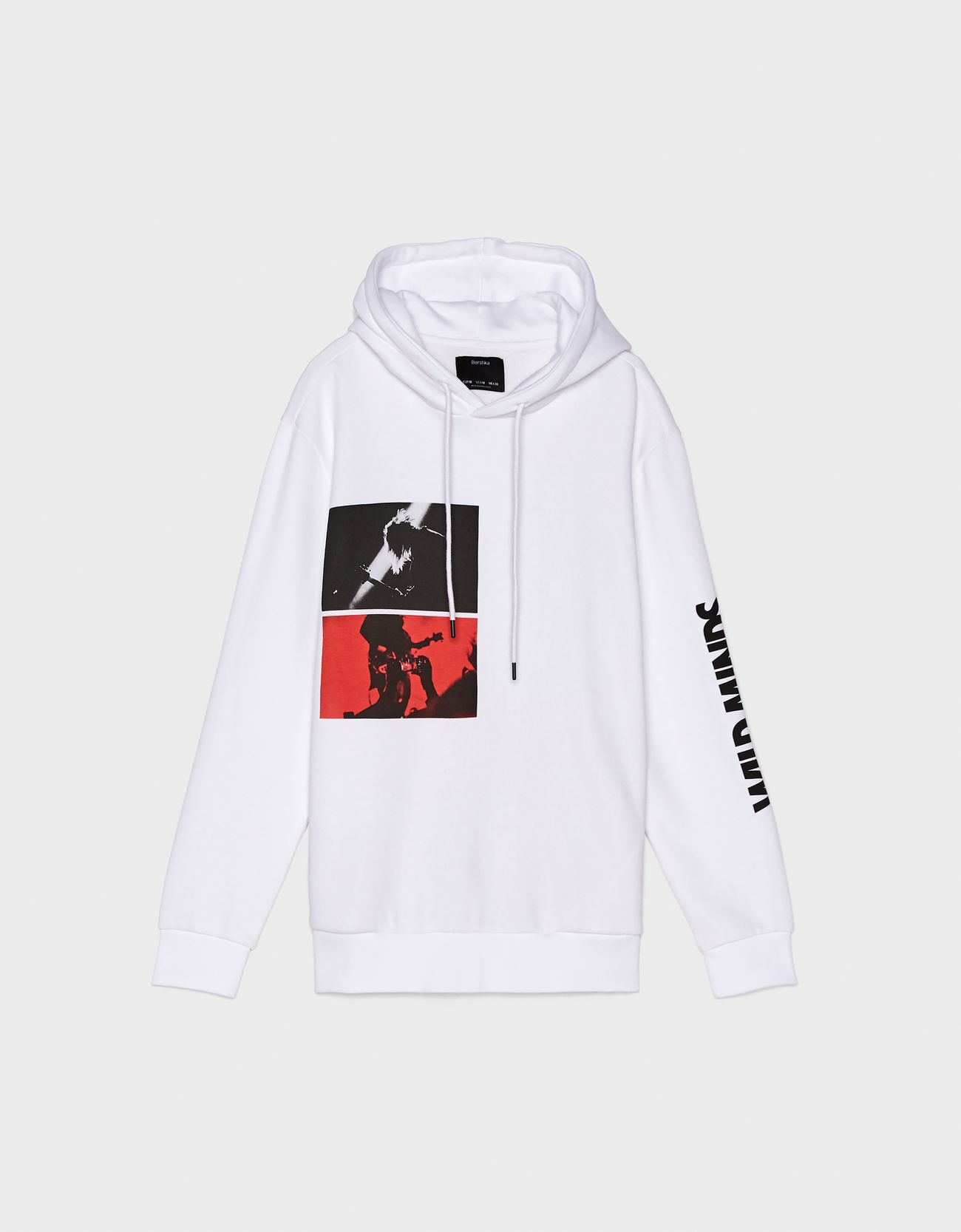 Bershka Desenli kapüşonlu sweatshirt 6 Bershka Desenli kapüşonlu sweatshirt 7