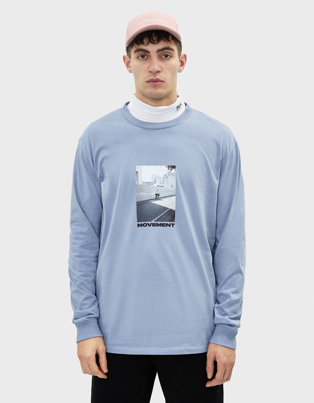 Printed Sweatshirt Hoodies Bershka Venezuela
